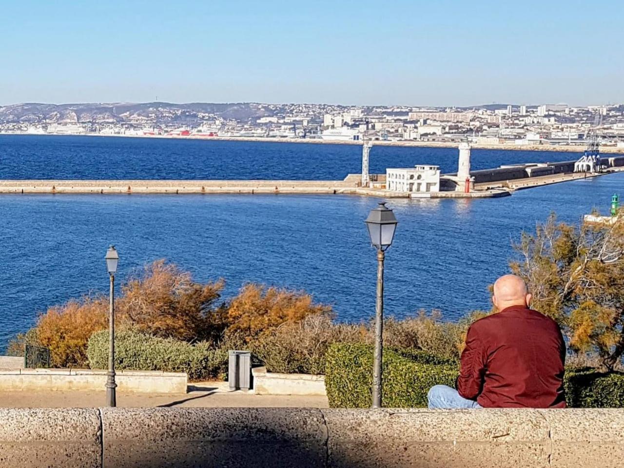 Vue Mer Le Panoramique Vieux-Port De Marseille Ngoại thất bức ảnh