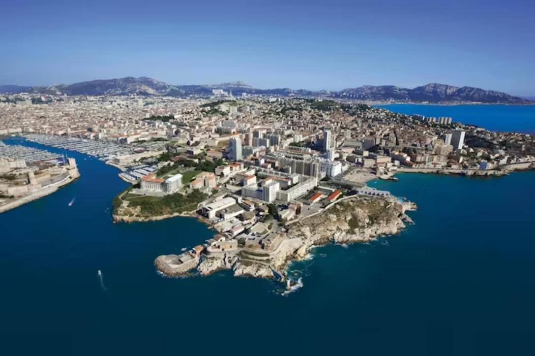 Vue Mer Le Panoramique Vieux-Port De Marseille Ngoại thất bức ảnh