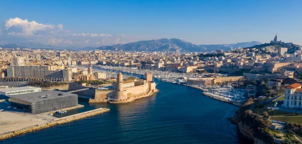 Vue Mer Le Panoramique Vieux-Port De Marseille Ngoại thất bức ảnh